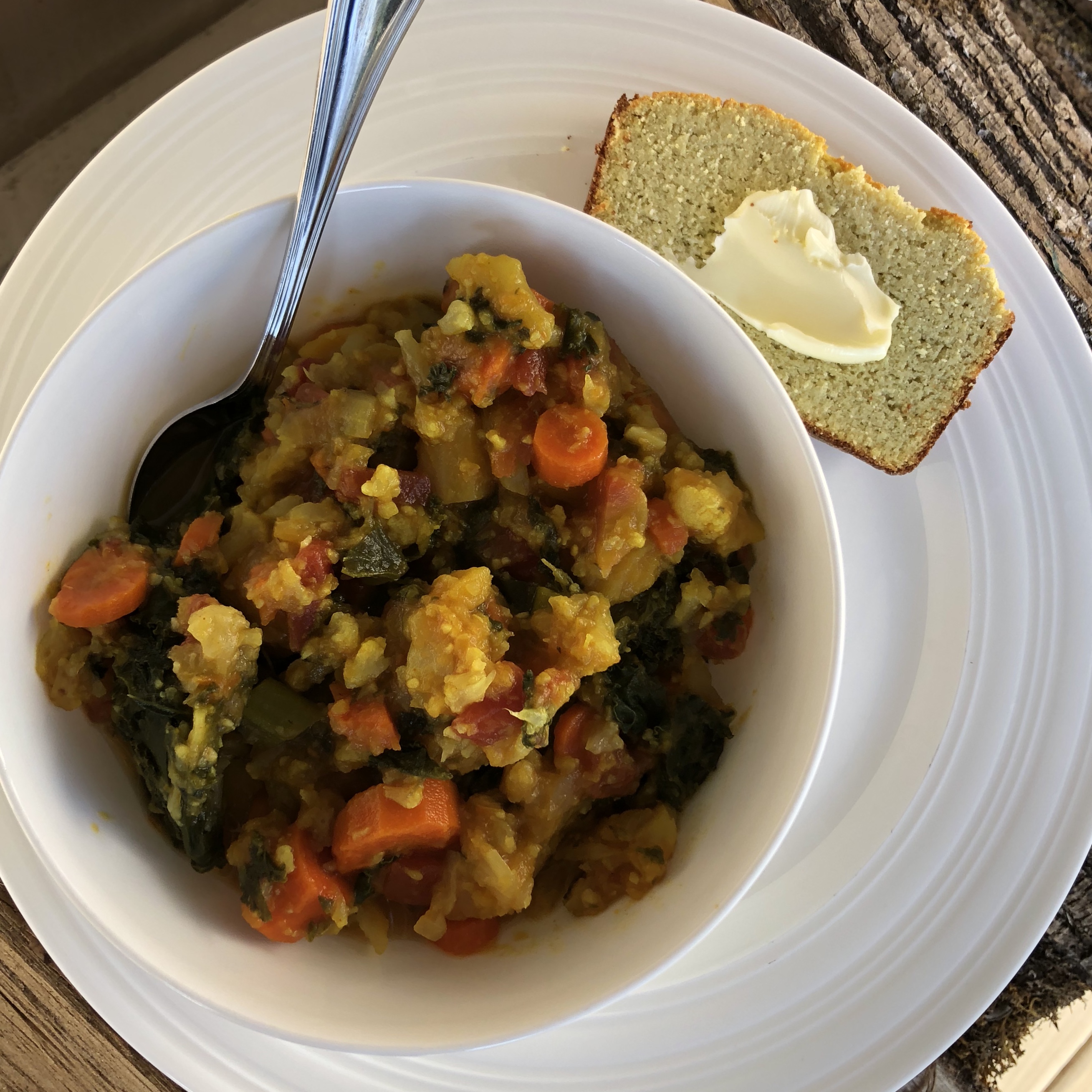 Instant Pot Tuscan Kale & Butternut Squash Stew (Paleo & Vegan)
