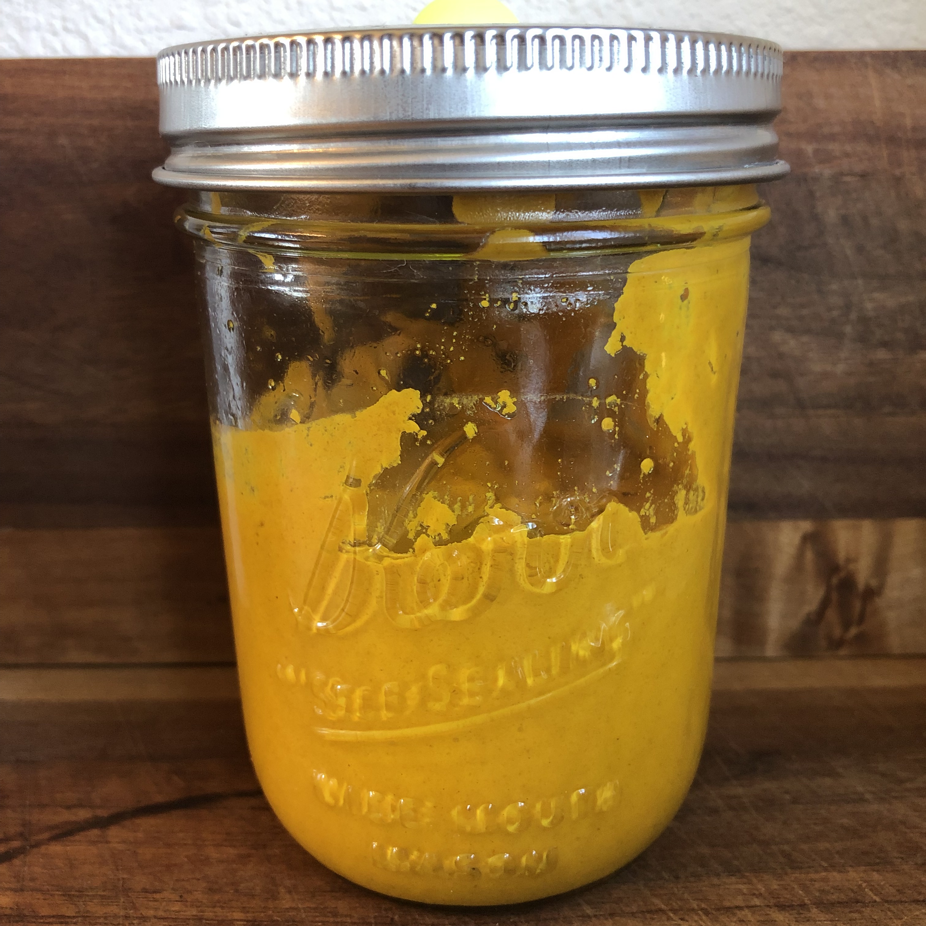 Cultured English Style Mustard (Spicy Yellow Mustard)