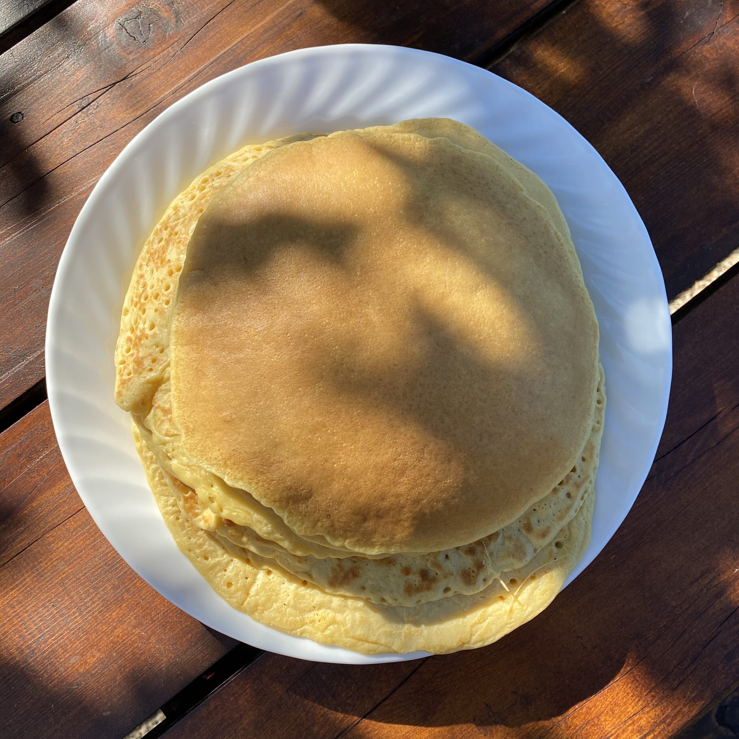 Cultured Einkorn Kefir Pancakes