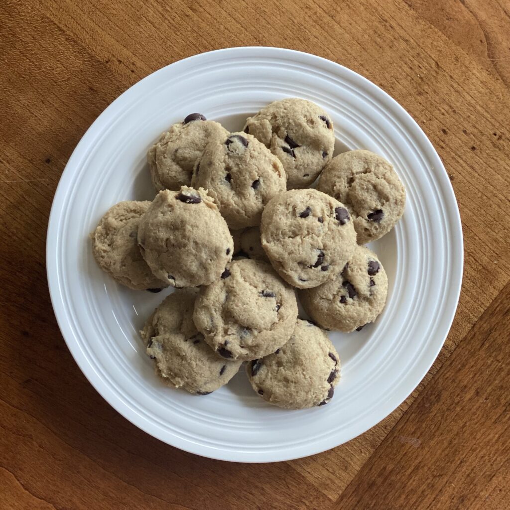Tahini Chocolate Chip Cookies (keto, paleo, no coconut flour, vegan