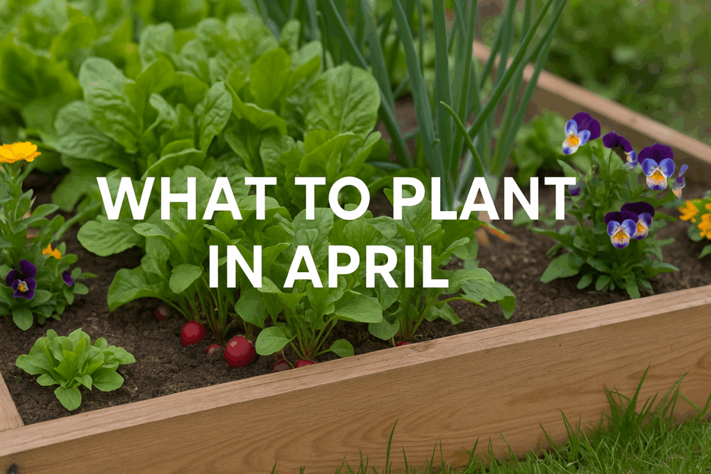 Raised Garden Bed: What to Plant In April