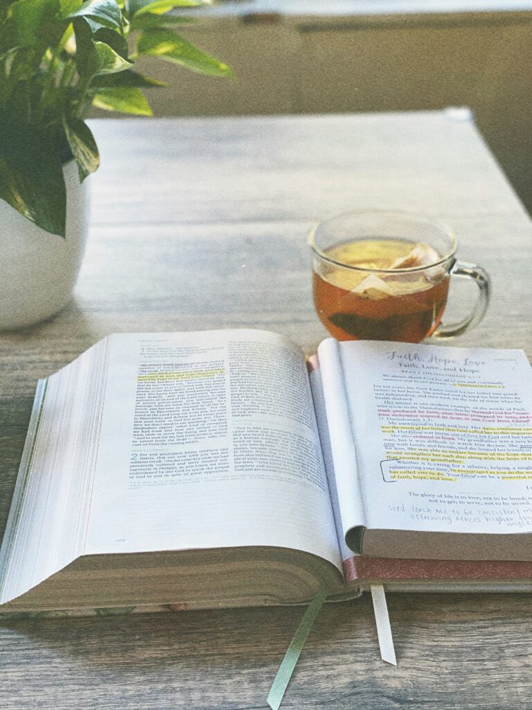 Tea and Bible