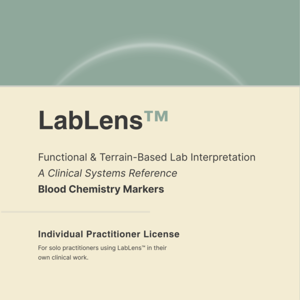 LabLens™ Blood Chemistry System — Individual Practitioner License
