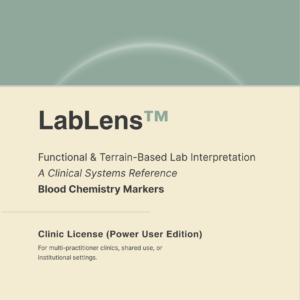 LabLens™ Blood Chemistry System — Clinic License (Power User Edition)