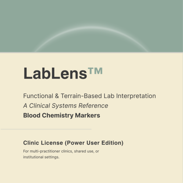 LabLens™ Blood Chemistry System — Clinic License (Power User Edition)