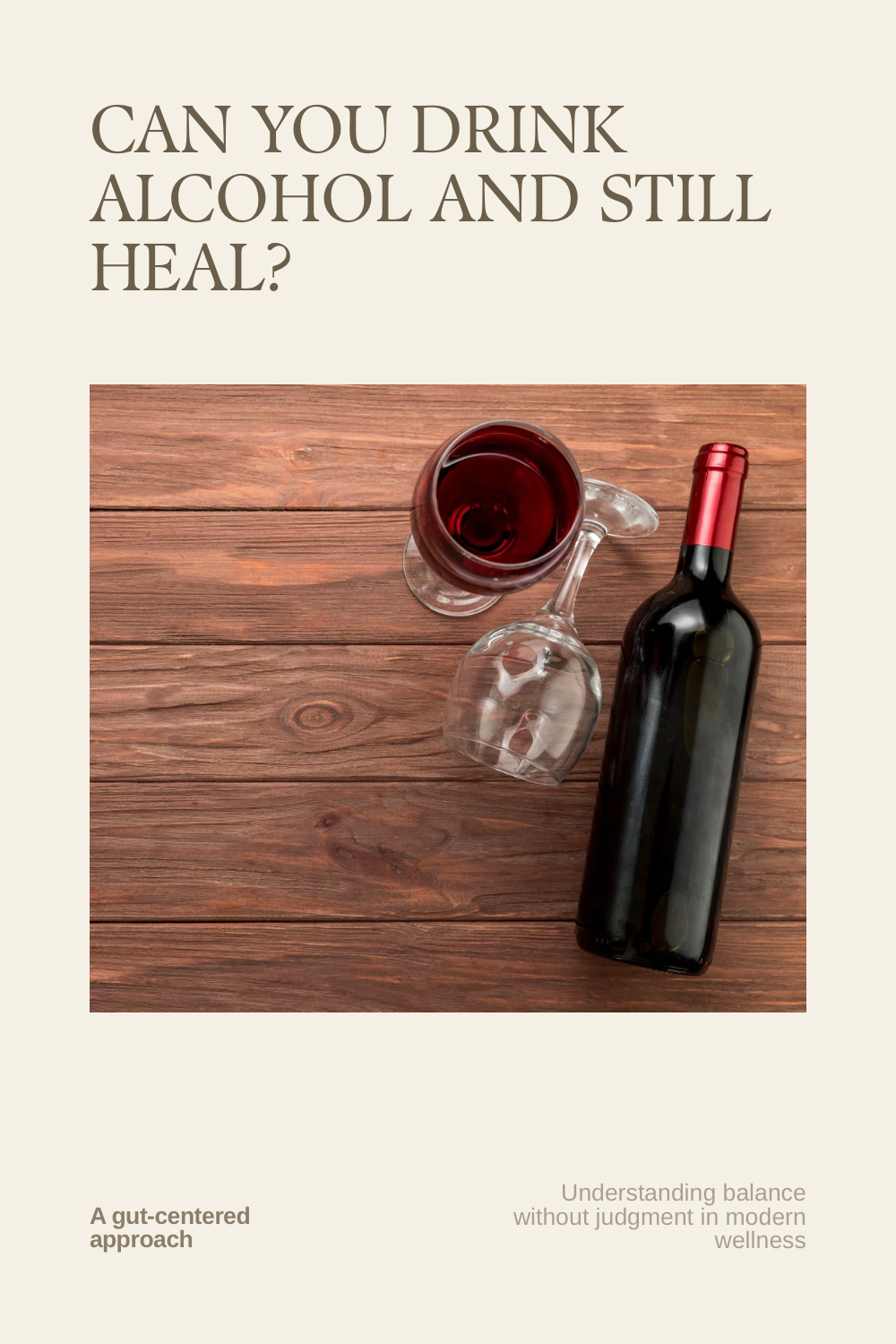 Can You Drink Alcohol and Still Heal?